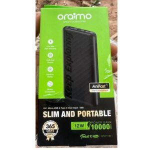 Oraimo 10000Amh Power Bank.